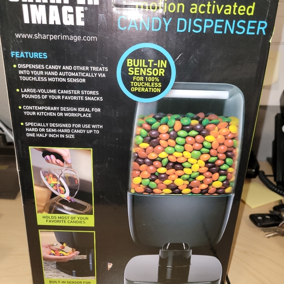 Sharper Image Kitchen Sharper Image Motion Activated Candy Dispenser Black Mms Peanuts
